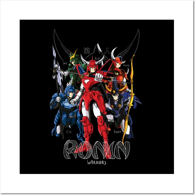 Ronin Warriors Wall Art by Jones Factory